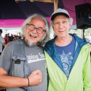 花房浩一＆ボブ・グルーエン | Photo by MASAHIRO SAITO