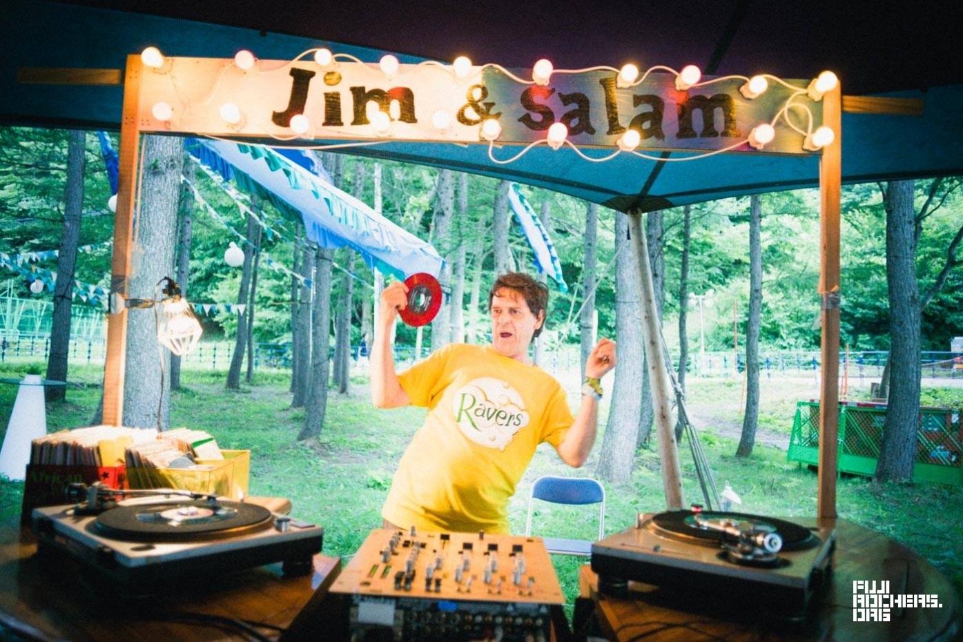 Jim West at BLUE GALAXY | Fuji Rock Festival '17 | Photo by MASAHIRO SAITO