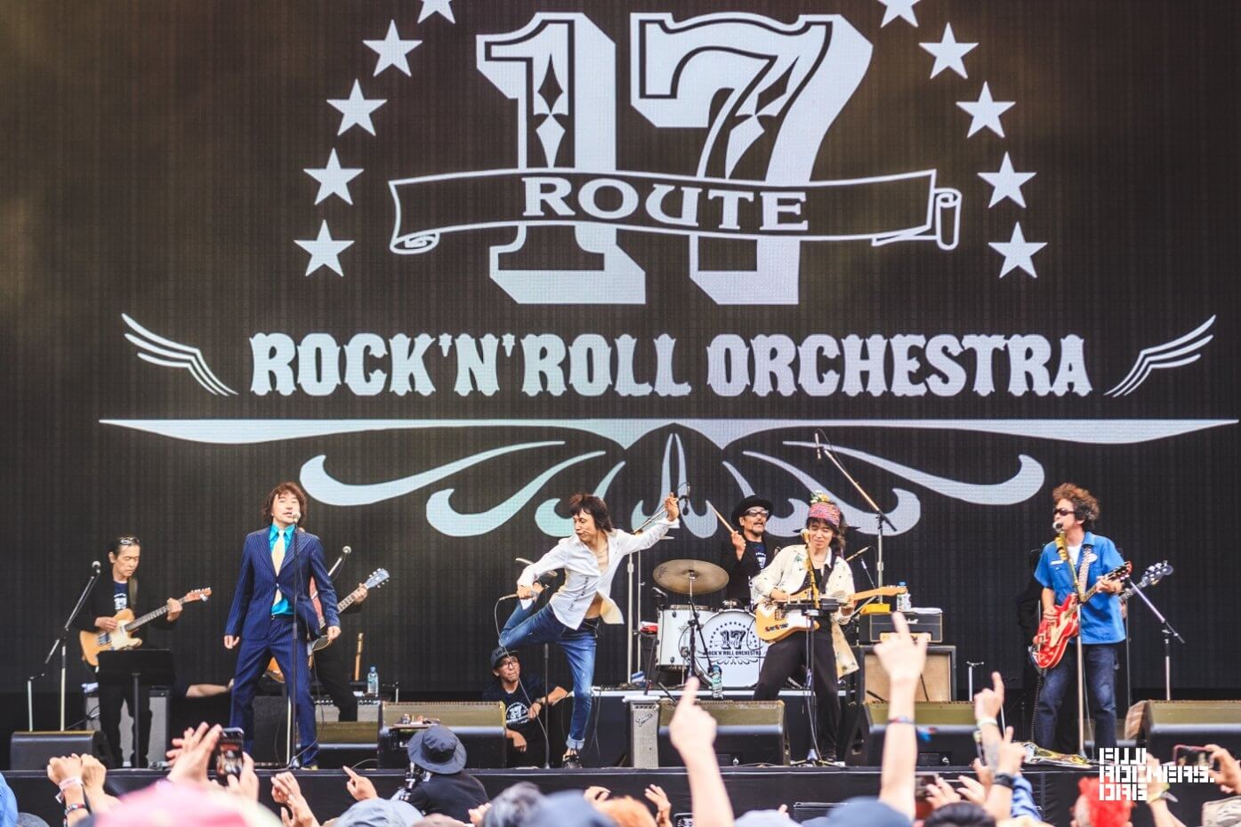 ROUTE 17 Rock’n’Roll ORCHESTRA | Fuji Rock Festival ’18｜Photo by 粂井健太