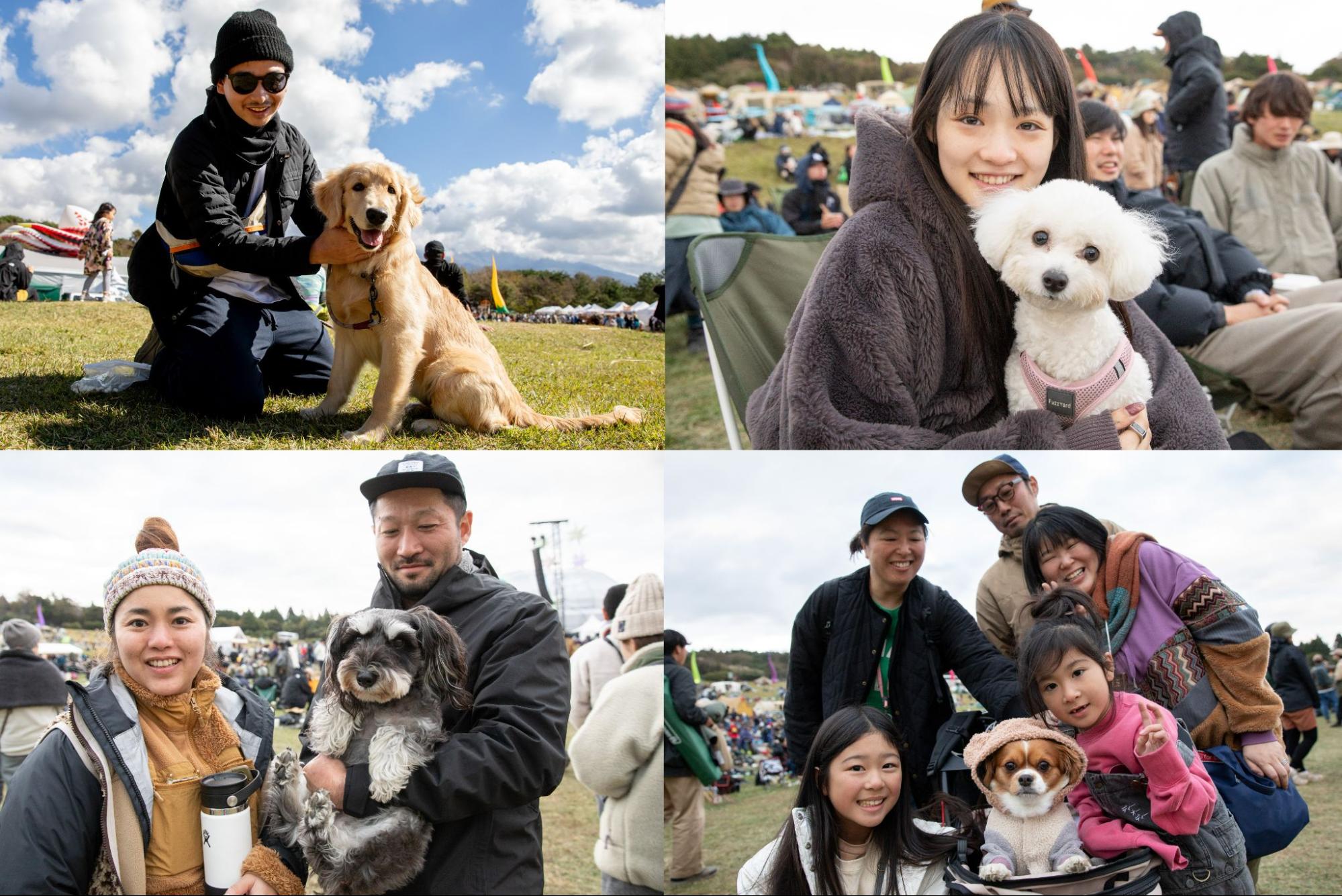 朝霧JAM、そこは音楽とキャンプを愛犬と楽しむ唯一無二の場所
