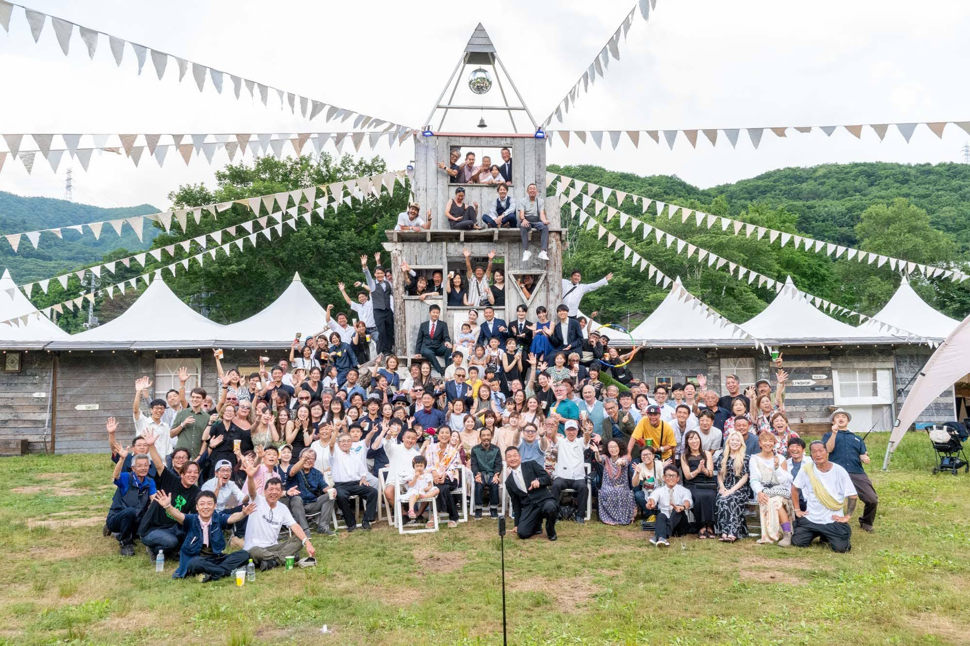 PYRAMID GARDEN、もうひとつの新しいはじまり。「WEDDING PARTY Beyond the life」にうつる苗場の未来。